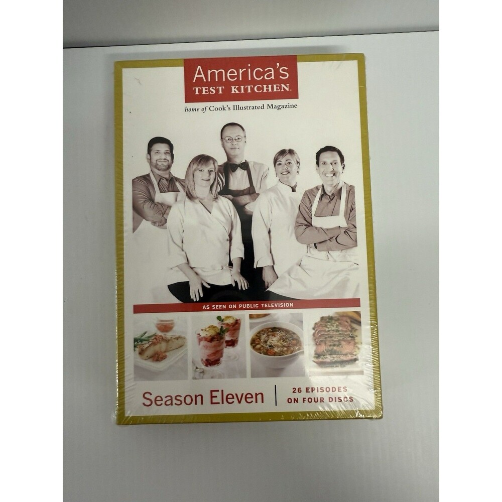 Americas Test Kitchen: Season Eleven (DVD, 2011, 4-Disc Set)